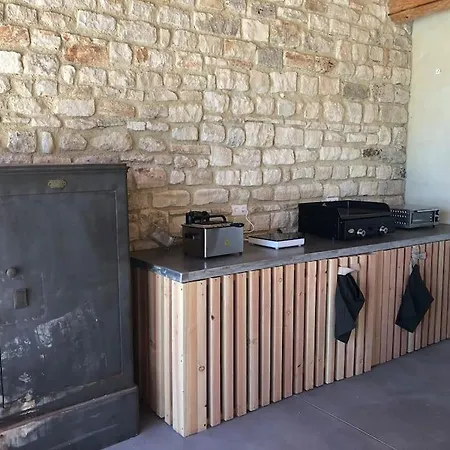 Mas Piralet Ardeche En Pierre Piscine 6*12 Pool House Equipe 호텔 *